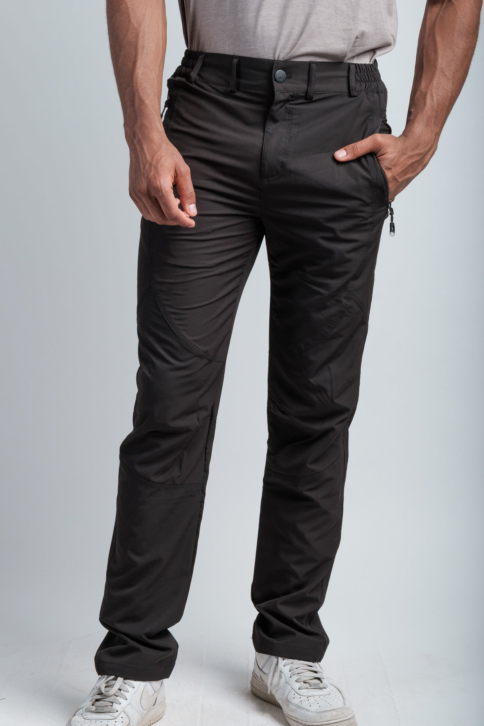 Northbound Gear mens Explorer water resistant summer pants black
