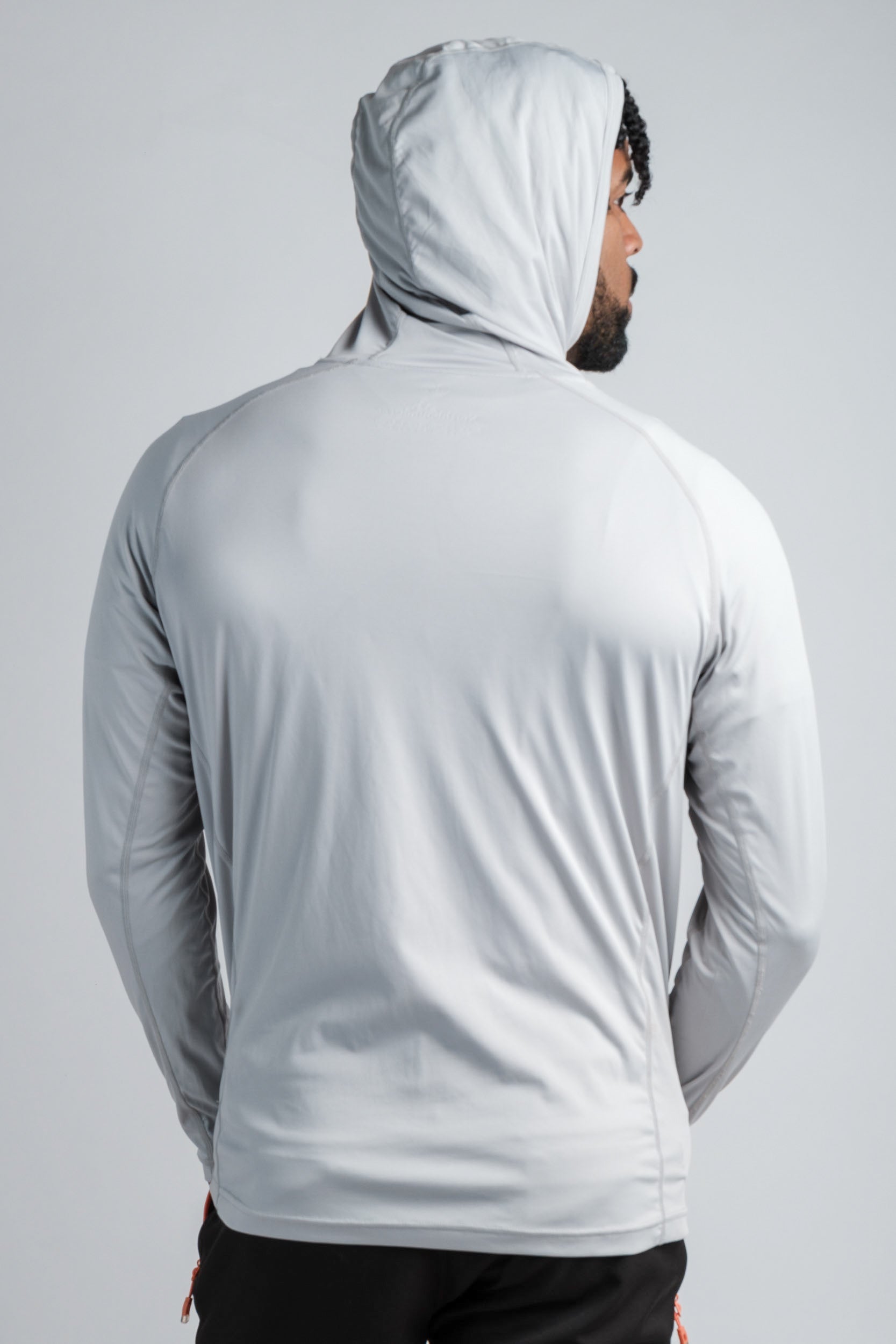 Northbound Gear gray UPF 50 summer cooling hoodie for sun