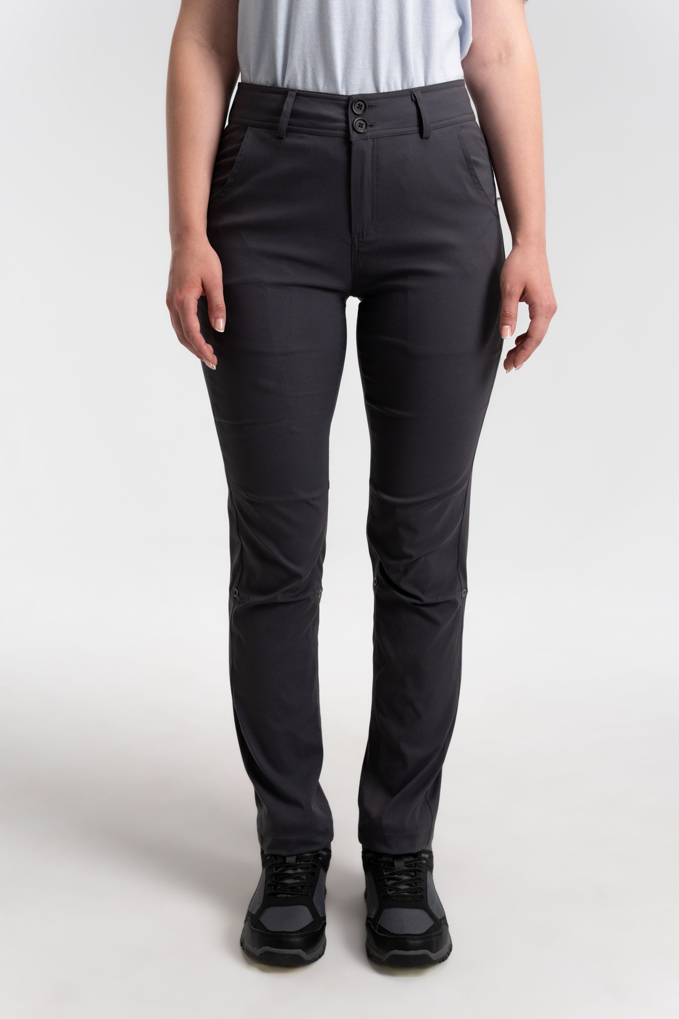 Northbound Gear womens V2 Explorer summer pants in black color