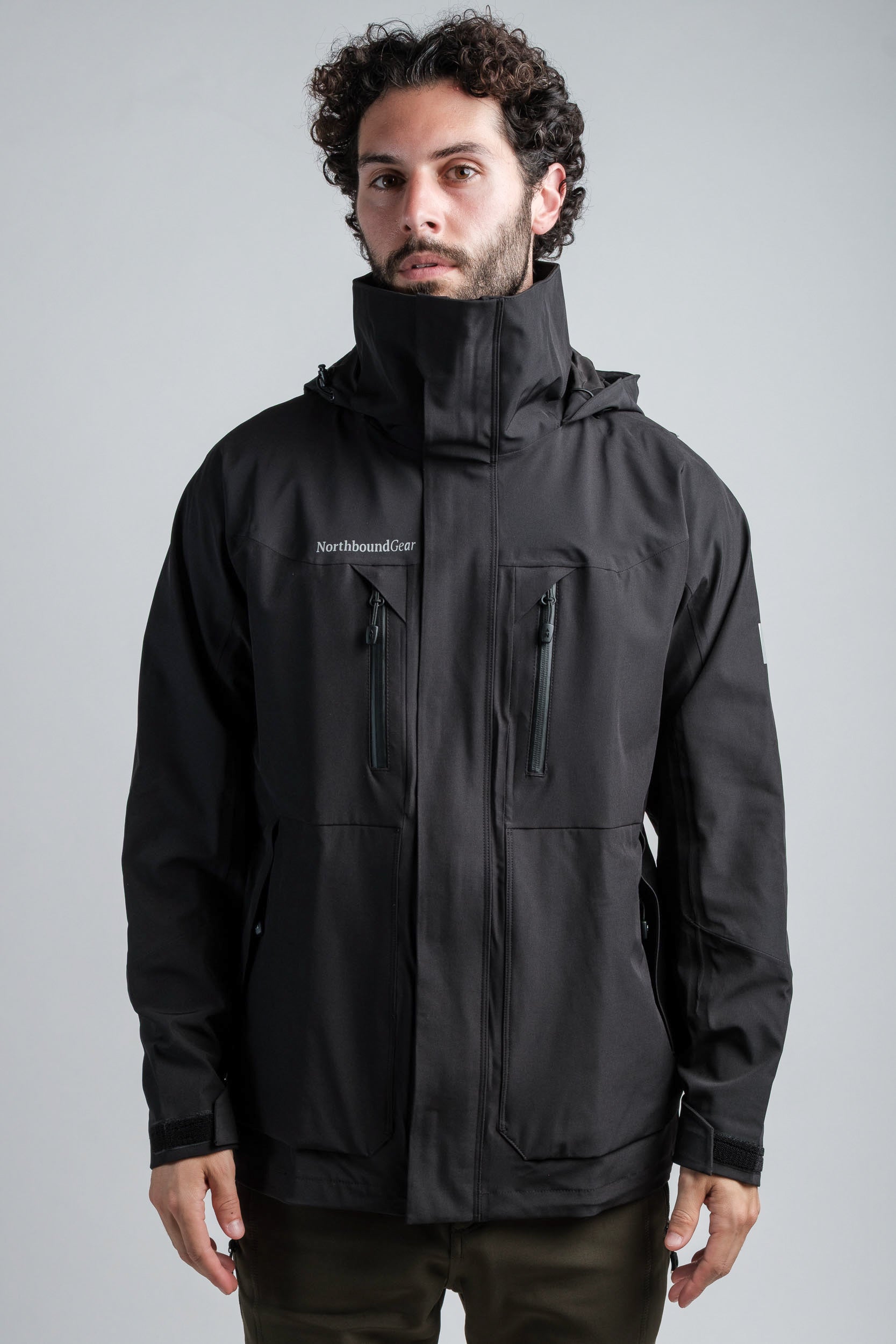 Northbound Gear new DryShield black waterproof field jacket