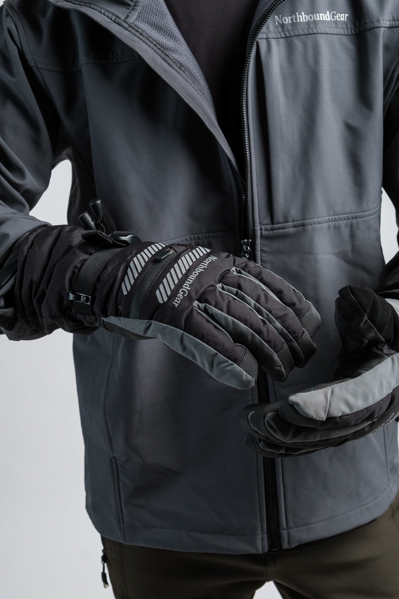 Defender 3-in-1 Handschuhe mit Touchscreen