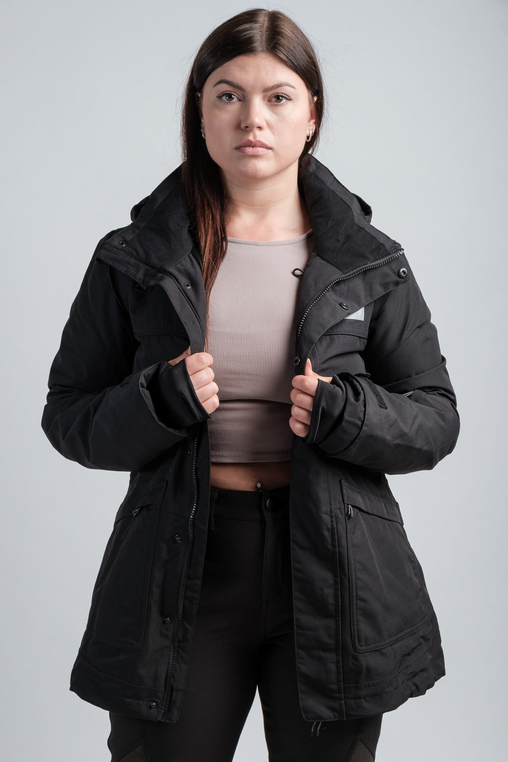 Northbound Gear Apex women’s waterproof jacket in black