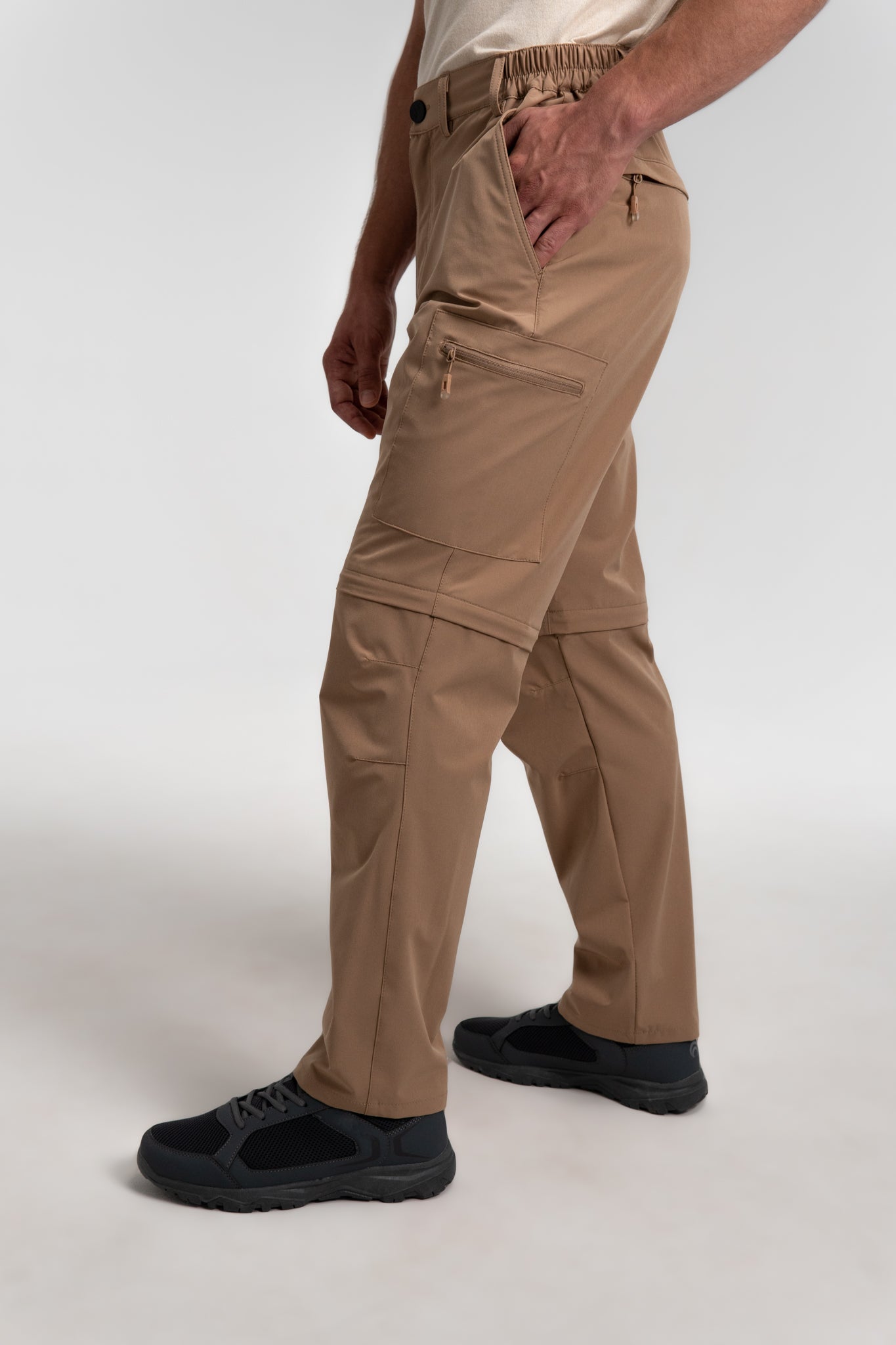 Khaki Water Resistant Cargo Pants 